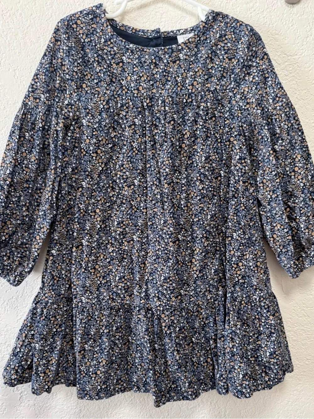 Gap Kids corduroy floral dress